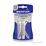 PARAFUSO SEXTAVADO COM BUCHA BX 10MM BEMFIXA