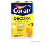 TINTA ACRLICA SEMIBRILHO P 16,2  L DECORA CORAL