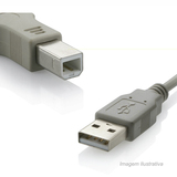 CABO USB 2.0 MACHO X MACHO 1,8 M MULTILASER
