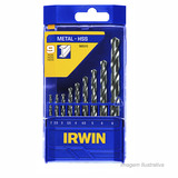 JOGO BROCA AR 9 PEÇAS 2 8 MM IRWIN