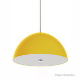 PENDENTE TD 821 MOON 2 LÂMPADAS TASCHIBRA AMARELO