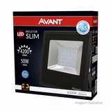 REFLETOR LED 50W BRANCO 6500K AVANT